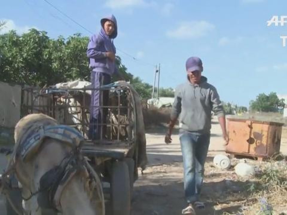 Wars and poverty force Gaza children to work