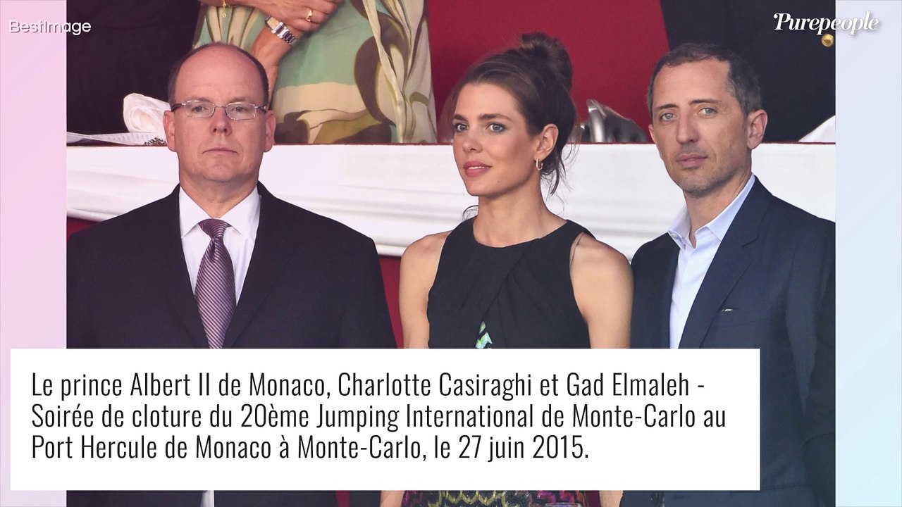 Gad Elmaleh séparé de Charlotte Casiraghi : rares confidences sur ses rapports avec la famille princière de Monaco