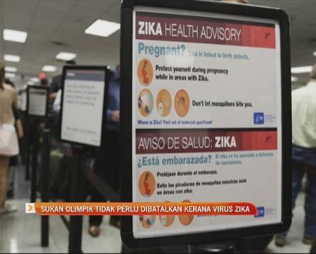 Sukan Olimpik tidak perlu dibatalkan kerana virus Zika