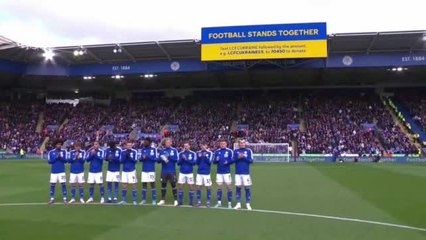 Premier League clubs show solidarity with Ukraine