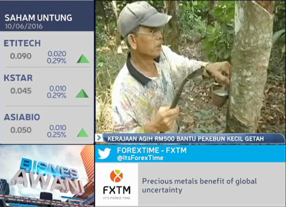 Kerajaan agih RM500 bantu pekebun kecil getah