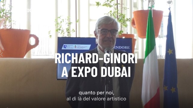 Expo Dubai, mostra Richard Ginori al padiglione Italia