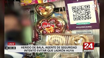 Lince: agente de seguridad fue baleado en la pierna tras resistirse al robo de su celular