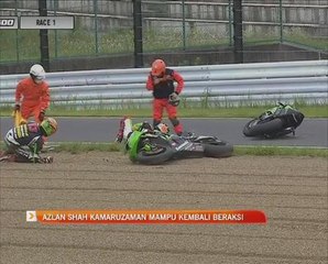 Azlan Shah Kamaruzaman mampu kembali beraksi