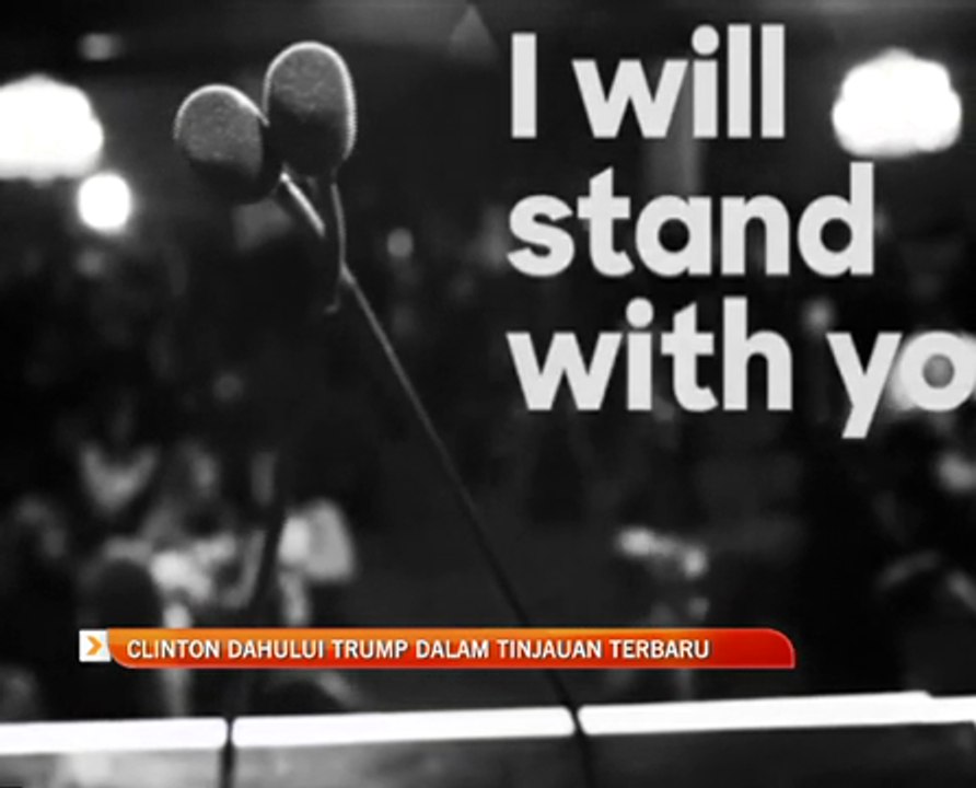 Clinton dahului Trump dalam tinjauan terbaru