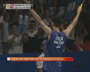 Chong Wei tarik diri sertai Terbuka Australia