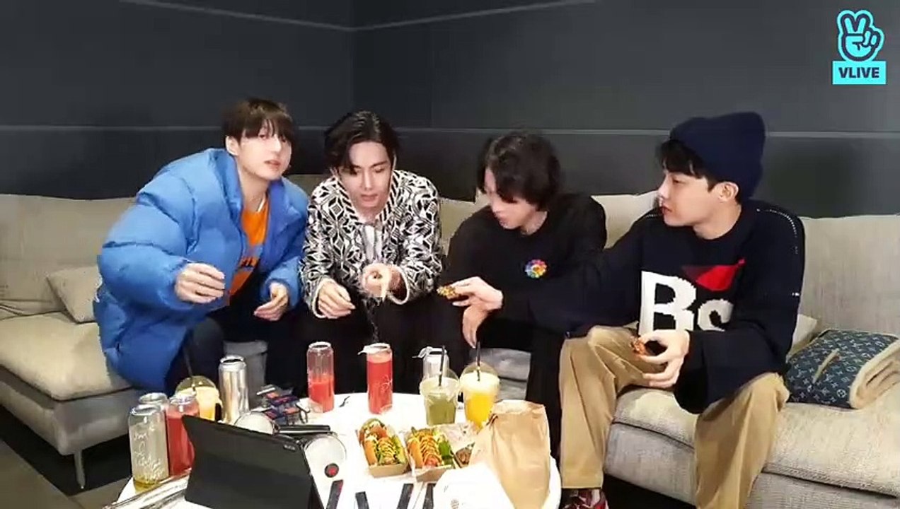 ENG SUB BTS V JUNGKOOK JIN  JHOPE LIVE VLIVE 20220306 BTS VLIVE 2022