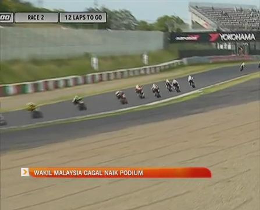 Wakil Malaysia gagal naik podium