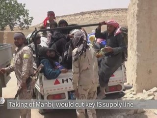 US-backed fighters close in on DAISH Syria bastion