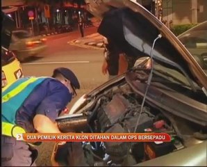 Dua pemilik kereta klon ditahan dalam Ops Bersepadu