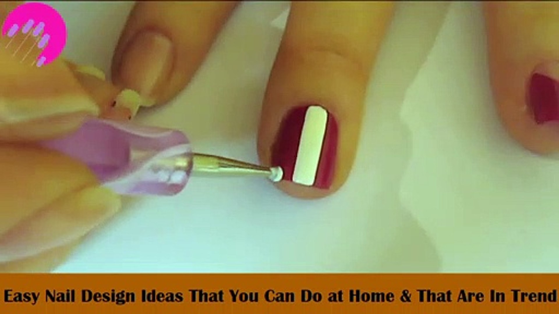 Best Santa Nail Art - Easy Christmas Nail Design Ideas That You Can Do at  Home - video Dailymotion