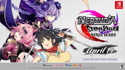 Neptunia x Senran Kagura - Ninja Wars - Official Gameplay Trailer