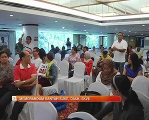 Memorandum bantah SUKE, DASH, EKVE