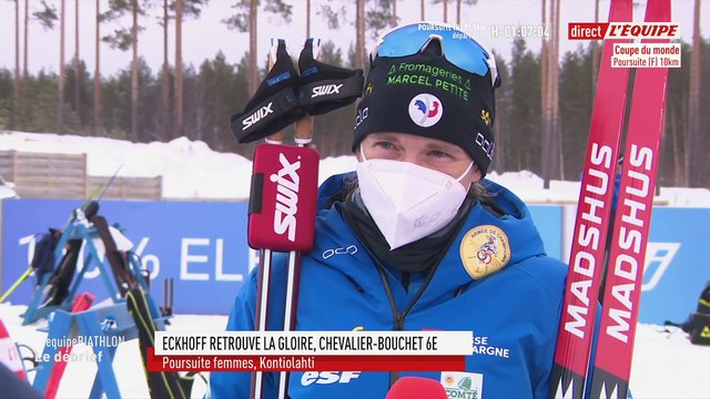 Bescond : « Dommage, j'avais les meilleures jambes aujourd'hui » - Biathlon - CM (F)