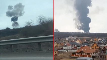 Download Video: Son Dakika: Rus ordusu, Ukrayna'nın Vinnytsia bölgesel havalimanını füzelerle tamamen yok etti