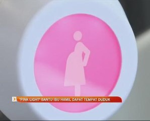 'Pink Light' bantu ibu hamil dapat tempat duduk