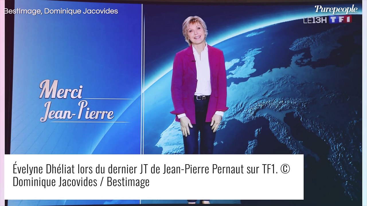 Évelyne Dhéliat au bord des larmes en évoquant la mort de Jean-Pierre Pernaut : "C'est dur..."