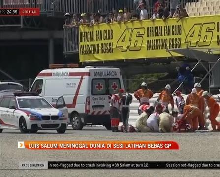 Luis Salom meninggal dunia di sesi latihan bebas GP