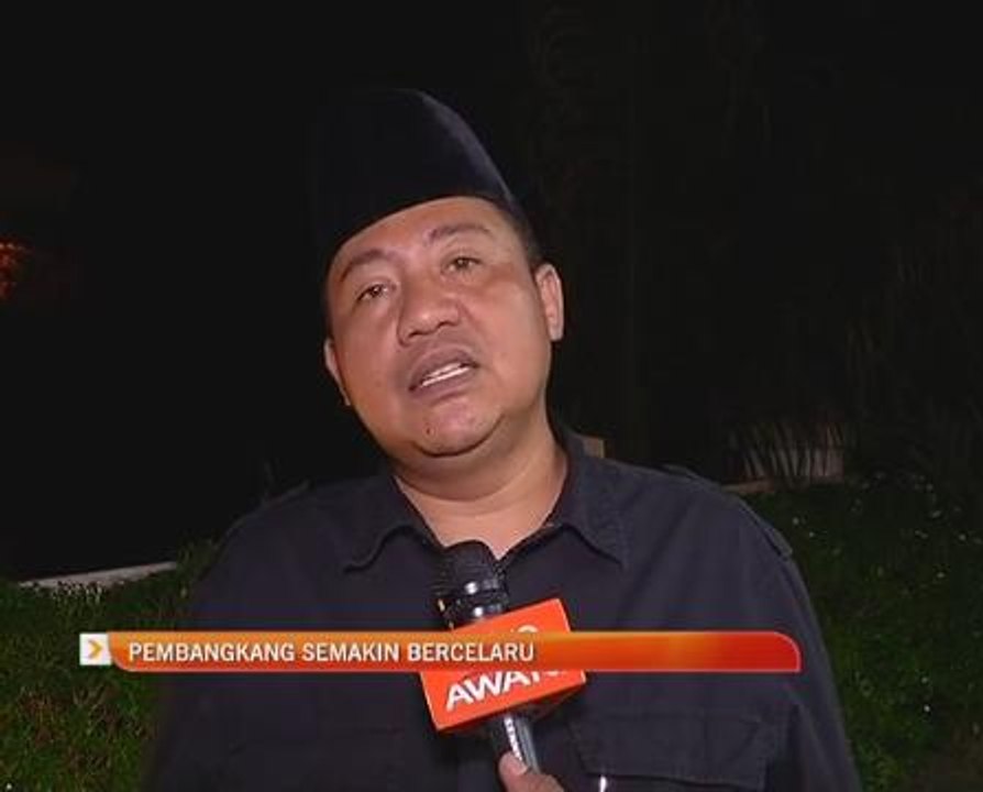Pembangkang semakin bercelaru