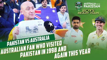 Australian Fan Who Visited Pakistan in 1998 and Again This Year | PCB | MM2T
