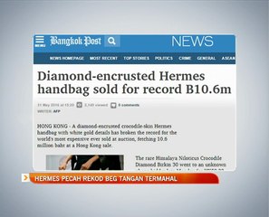 Hermes pecah rekod beg tangan termahal