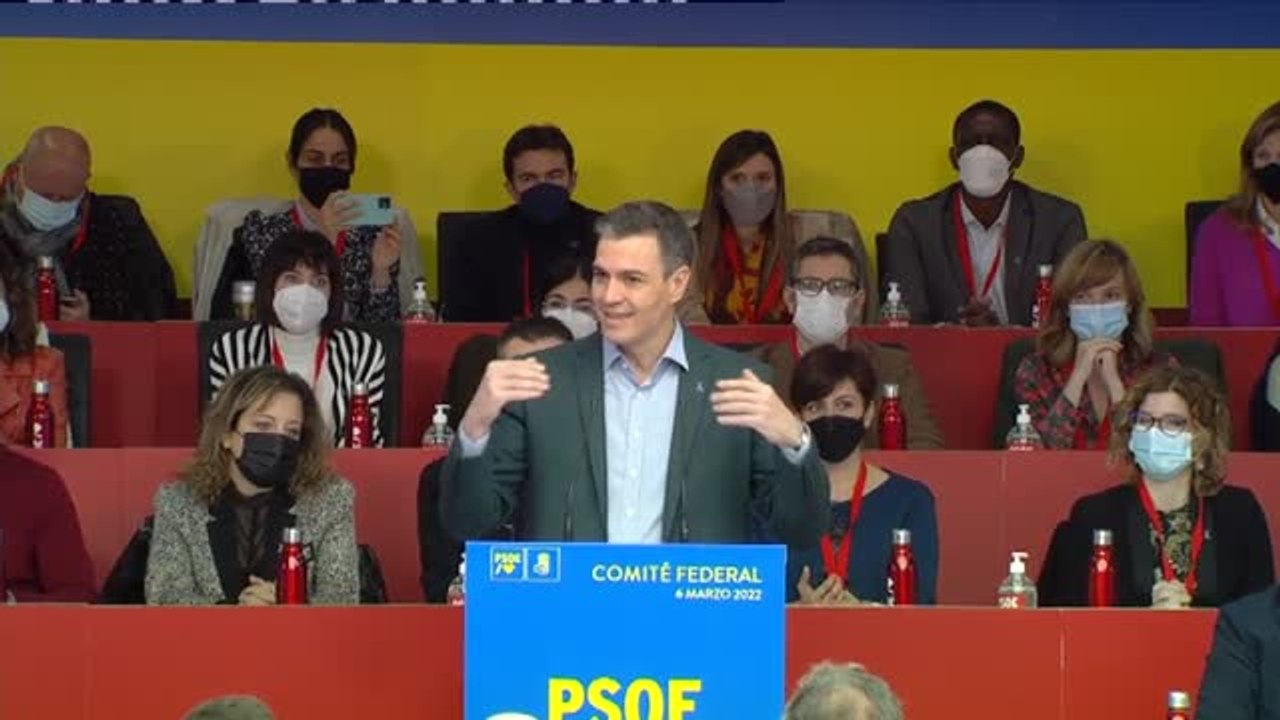 Sánchez: "La guerra de Putin lo va a hacer todo más duro y más difícil"