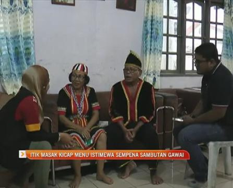 Itik masak kicap menu istimewa sempena sambutan Hari Gawai