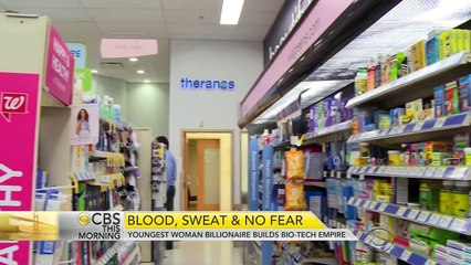 Youngest self-made female billionaire takes high-tech approach to blood testing