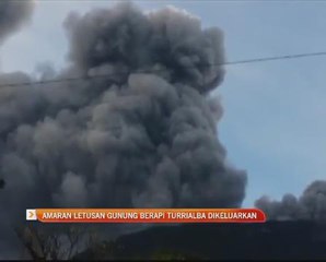Amaran letusan gunung berapi Turrialba dikeluarkan