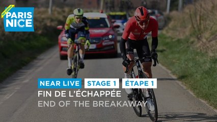 Fin de l'échappée / End of the breakaway - Étape 1 / Stage 1 - #ParisNice2022