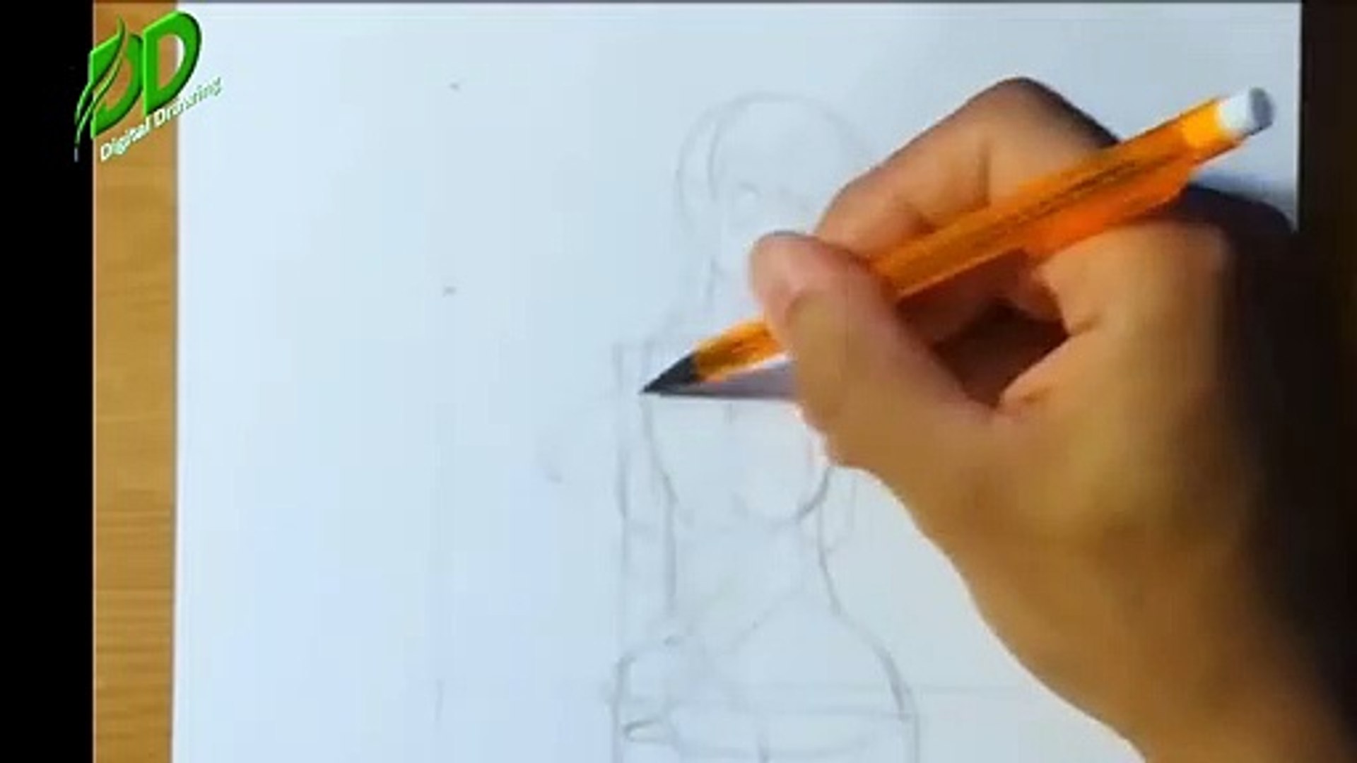 ⁣Comment dessiner anime fille anime dessin