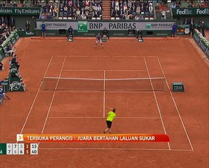 Terbuka Perancis : juara bertahan laluan sukar