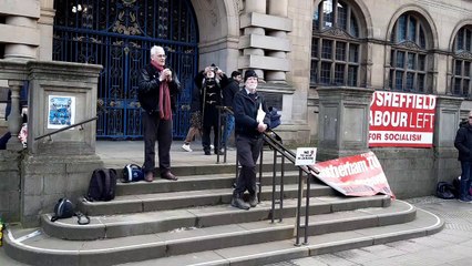 Stop the War coalition Sheffield rally