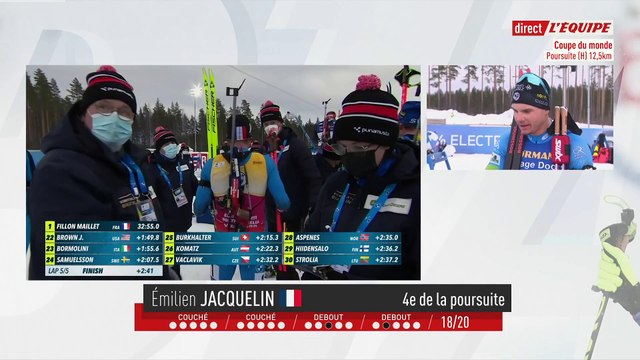 Jacquelin : «J'avais envie de jouer» - Biathlon - CM (H)