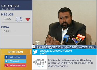 HRDF yakin Malaysia capai negara berpendapatan tinggi