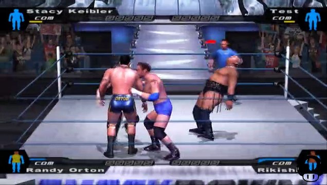 Here Comes the Pain Stacy Keibler(ovr100) vs Test vs Randy Orton vs Rikishi