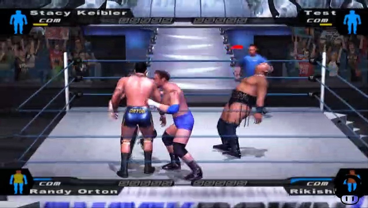 Here Comes the Pain Stacy Keibler(ovr100) vs Test vs Randy Orton vs Rikishi