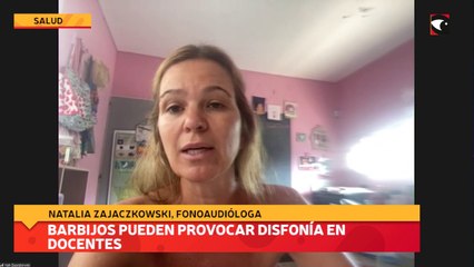 Barbijos pueden provocar disfonía en docentes
