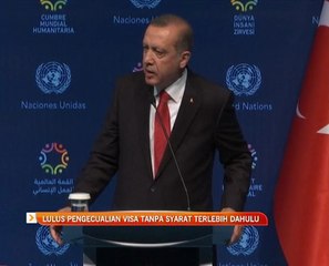 Lulus pengecualian visa tanpa syarat terlebih dahulu