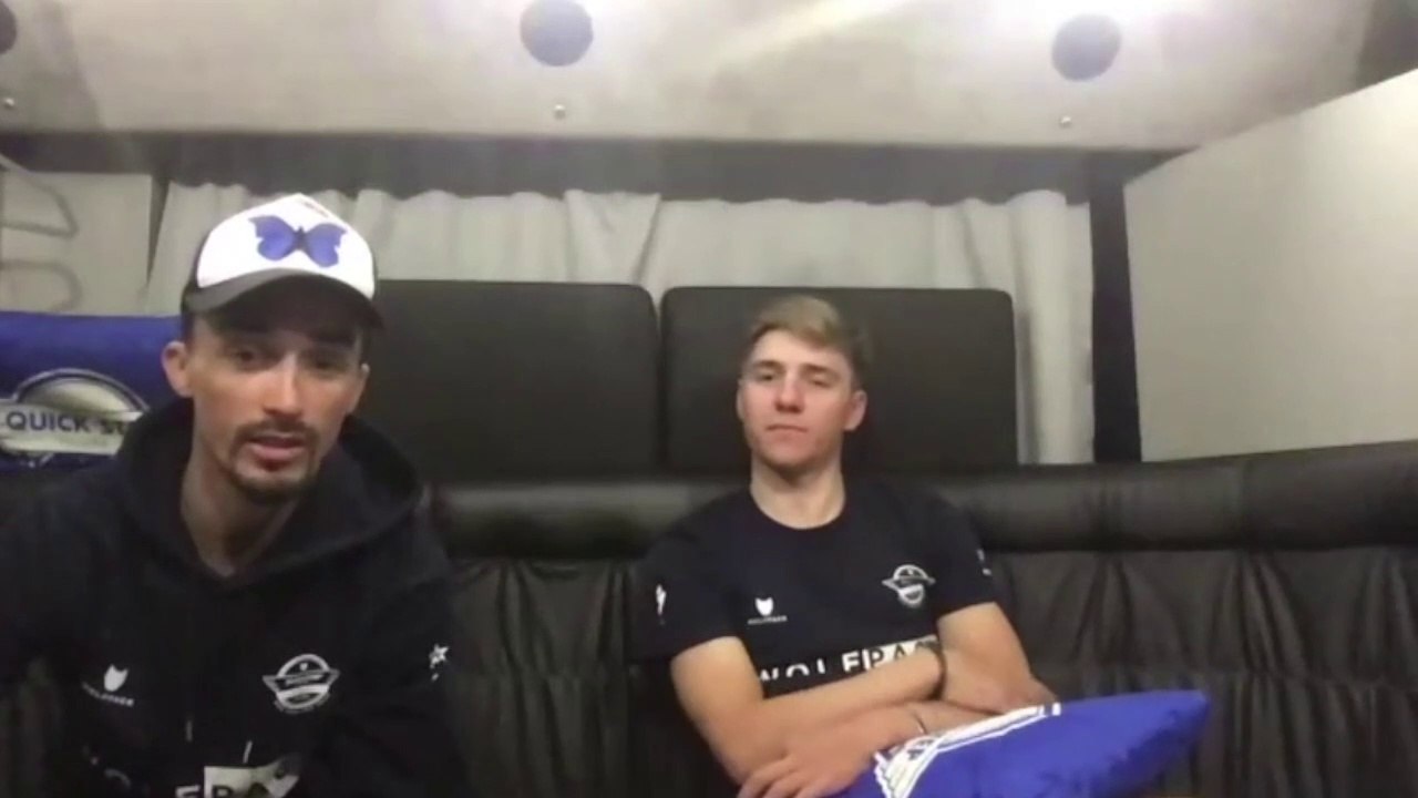 Tirreno-Adriatico 2022 - Julian Alaphilippe : "J'ai fait que 3 courses ! On peut dire que j'ai pas gagné mais je suis là où j'ai envie d'être !"