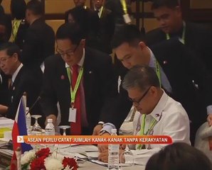 ASEAN perlu catat jumlah kanak-kanak tanpa kerakyatan
