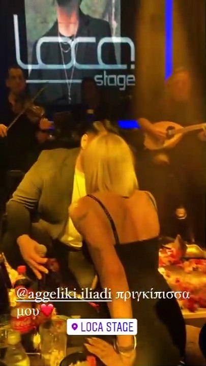 Αγγελική Ηλιάδη – Γρηγόρης Αναστασιάδης: Full in love - Στιγμιότυπα από τη βραδινή έξοδό τους