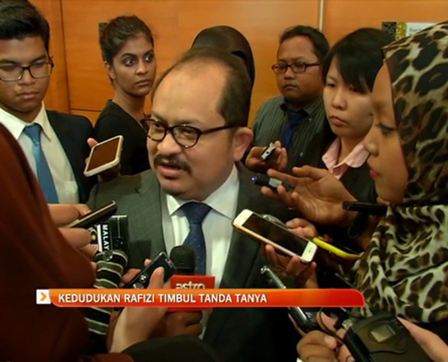 Kedudukan Rafizi Ramli timbul tanda tanya