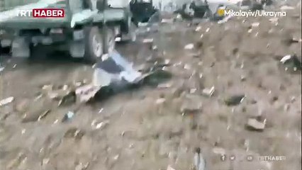 Rus araç ve mühimmatı imha edildi