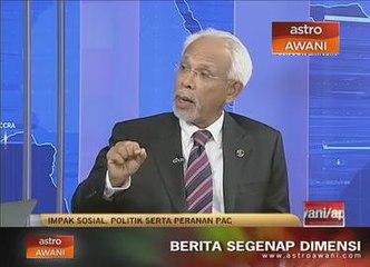 DIalog Pemikir Negara: Impak sosial, politik serta peranan PAC