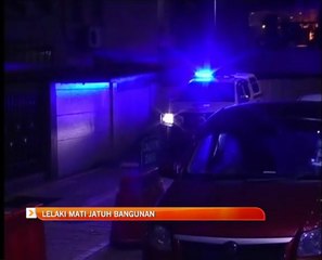 Lelaki mati jatuh bangunan