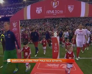 Barcelona julang trofi Piala Raja Sepanyol