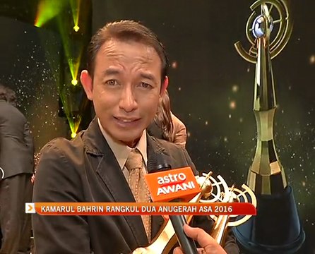 Kamarul Bahrin rangkul dua anugerah ASA 2016