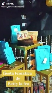 Celebra su cumpleaños con temática de Betty, la fea y todos van vestidos de los personajes