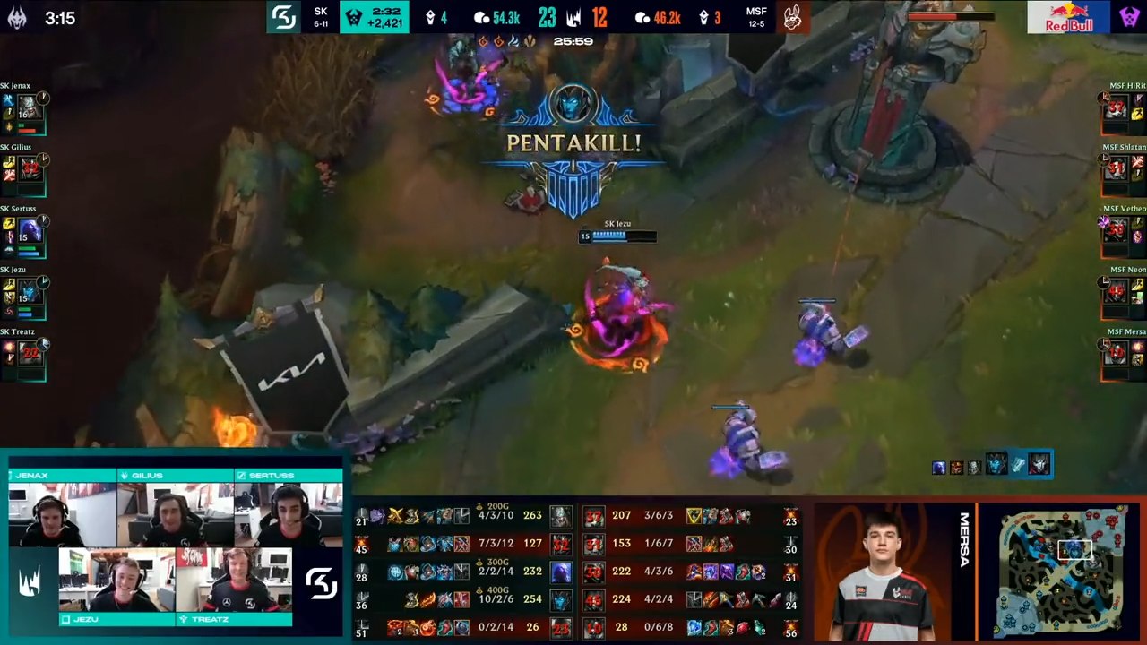Pentakill de Jezu para despedir a lo grande la temporada regular con SK Gaming (League of Legends)